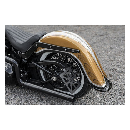 KILLER CUSTOM, 4" STRETCHED Hinterrad-Schutzblech, 18-21 Softail Heritage/Deluxe/Slim