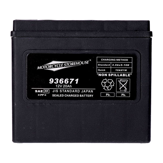 AGM Standard Series Batterie. 12V, 20Ah. 320CCA