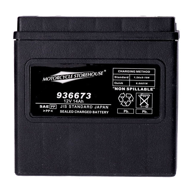 AGM Standard Series Batterie. 12V, 14Ah. 240CCA