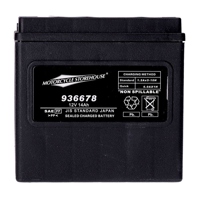 AGM Standard Series Batterie. 12V, 14Ah. 240CCA