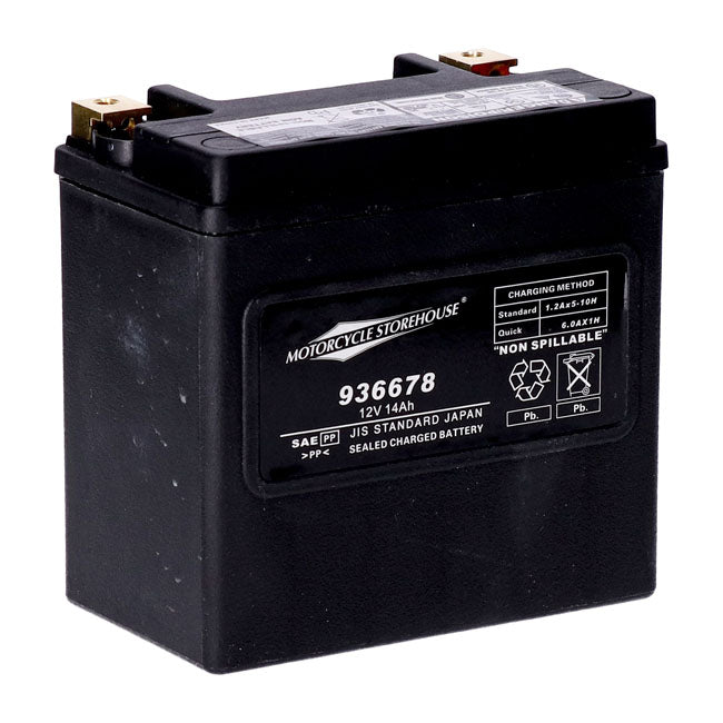 AGM Standard Series Batterie. 12V, 14Ah. 240CCA