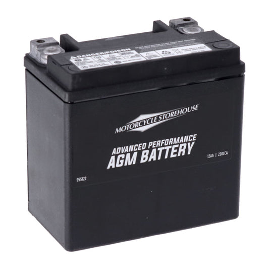 AGM Advance Series Batterie. 12V, 12Ah, 220CCA